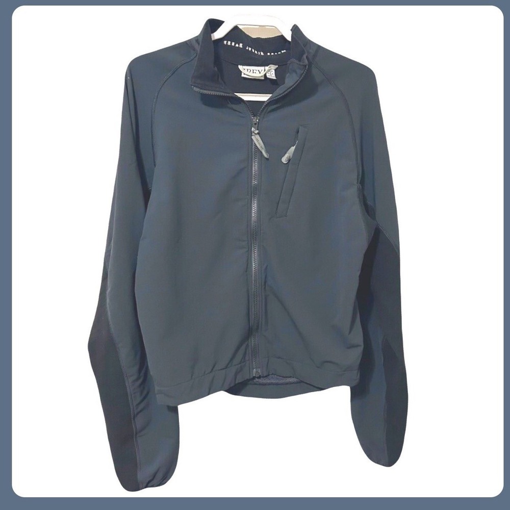 Ibex‎ Climacool Full Zip Jacket Sz. Medium Black Stretch Made In USA